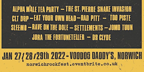 Norwich Rock Fest tickets
