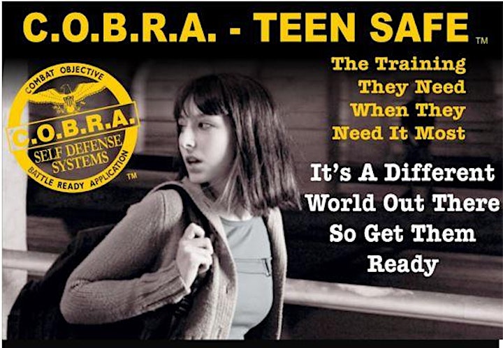 J FIT - C.O.B.R.A. Teen Safety & Campus Safety Self-Defense Training image