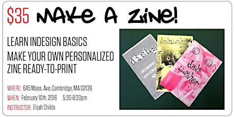Make-A-Zine Workshop! primary image