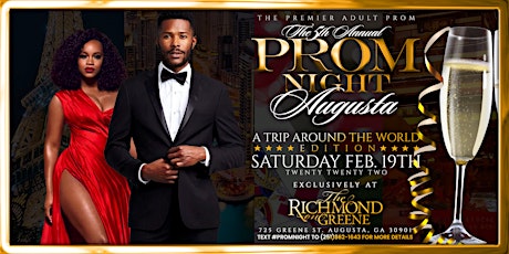 Prom Night Augusta 2022 | The 5th Annual Adult Prom tickets