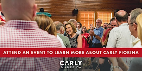 Independence Meet and Greet with Carly Fiorina primary image