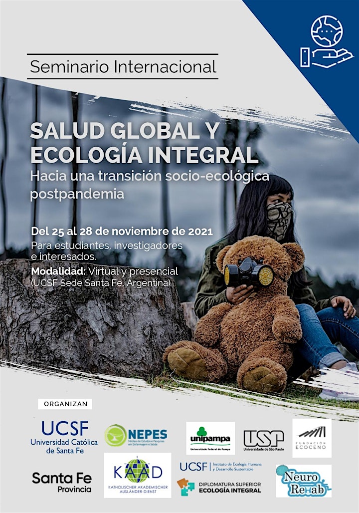 
		Imagen de Seminario internacional: SALUD GLOBAL Y ECOLOGÍA INTEGRAL... (Modo Hibrido)

