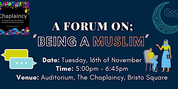 Forum on 'Being a Muslim'