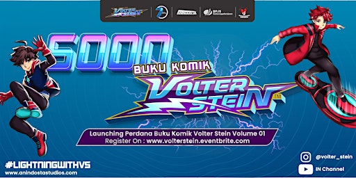 Launching Perdana Series Sci-fi Comic Book of VOLTER STEIN Volume 01