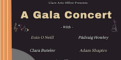 Clare Arts Office presents  A Gala Concert