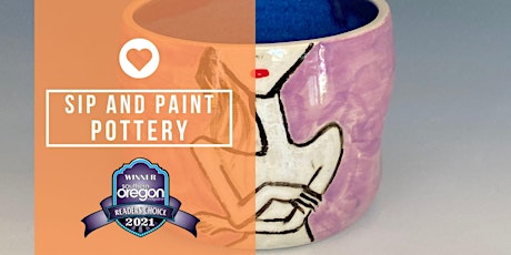 Sip and Paint Pottery Party at  Awen Winecrat tickets