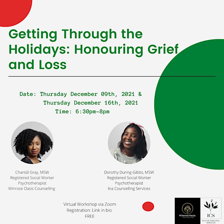 
		Getting Through the Holidays: Honouring Grief and Loss image
