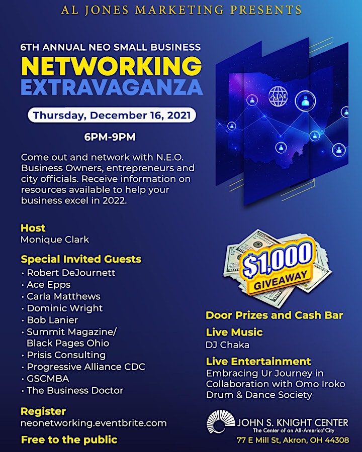 
		6th Annual Northeast Ohio Small Business Networking Extravaganza image
