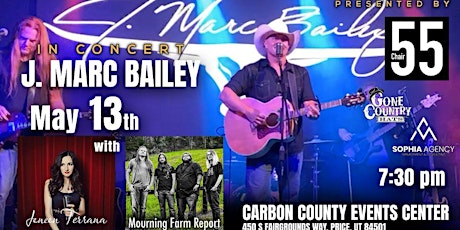 J. Marc Bailey In Concert At Carbon County Event Center tickets