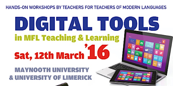 Digital Tools in MFL Teaching and Learning: Hands-on Workshops in UL