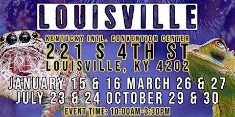 Louisville Reptile Expo Show Me Reptile & Exotics Show tickets