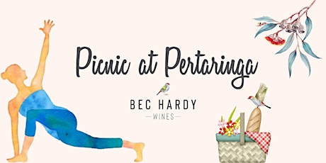 Picnic at Pertaringa - Bec Hardy Wines - Wine & Yoga tickets