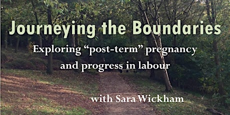Journeying the Boundaries - a workshop with Sara Wickham (Dublin, Ireland) primary image
