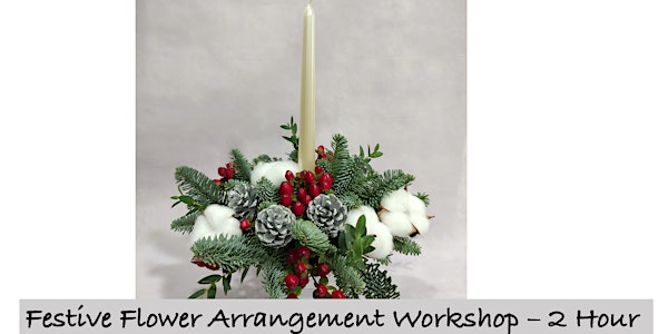 Christmas Flower Arrangement at Simei - 10 Dec