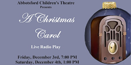 A Christmas Carol - A Live Radio Play primary image