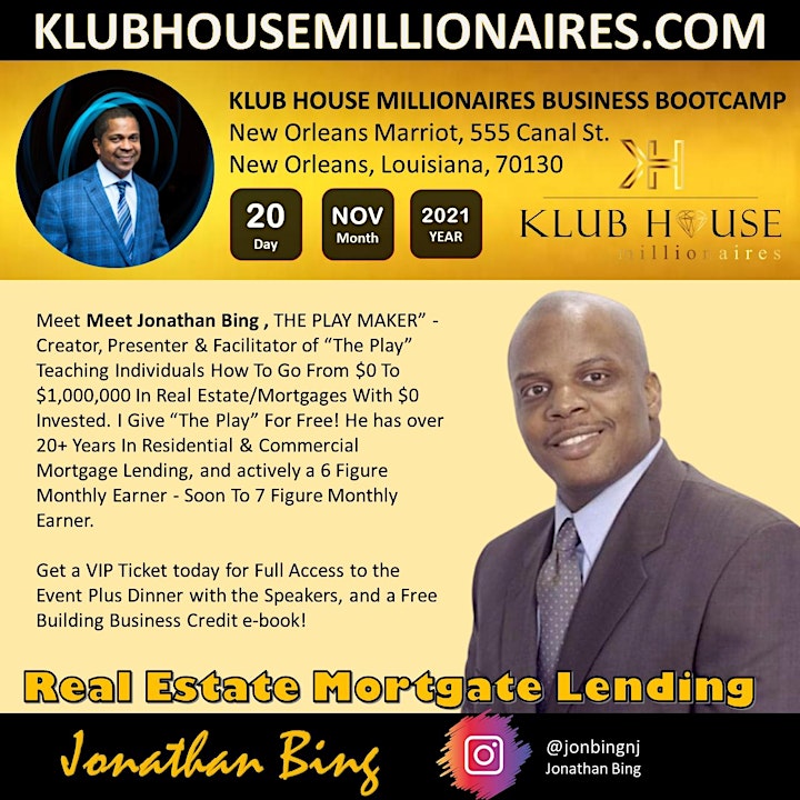 Klub House Millionaires Business Bootcamp image
