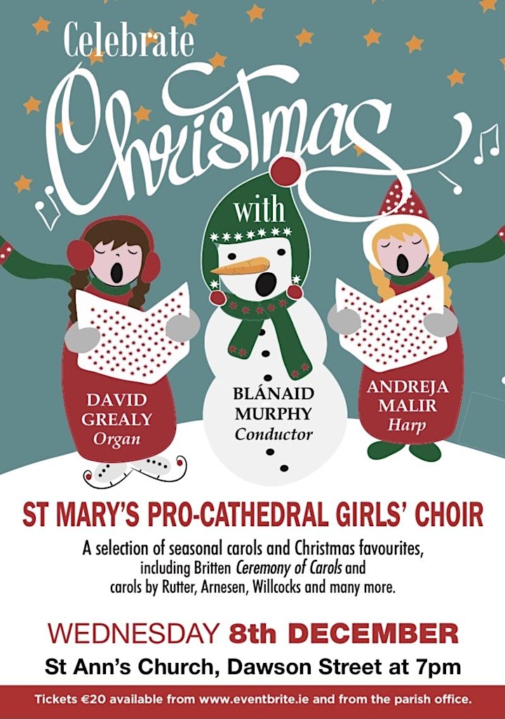 Celebrate Christmas with Pro-Cathedral Girls' Choir- carols & festive cheer image
