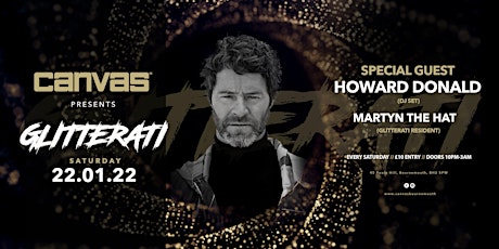Glitterati presents Howard Donald (DJ Set) tickets