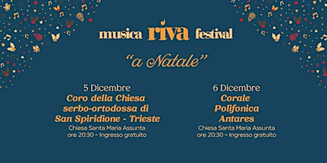 Immagine principale di musicaRivafestival "a Natale" - Corale Polifonica Antares 