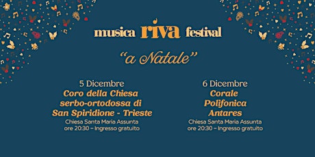 Immagine principale di musicaRivafestival "a Natale"- Coro della Chiesa serbo-ortodossa di Trieste 