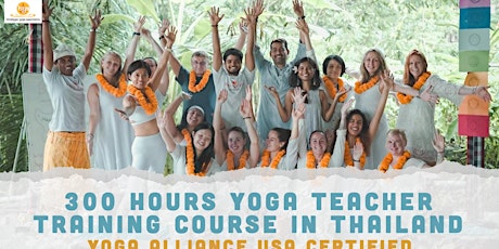 300 Hour Yoga Teacher Training In Thailand tickets