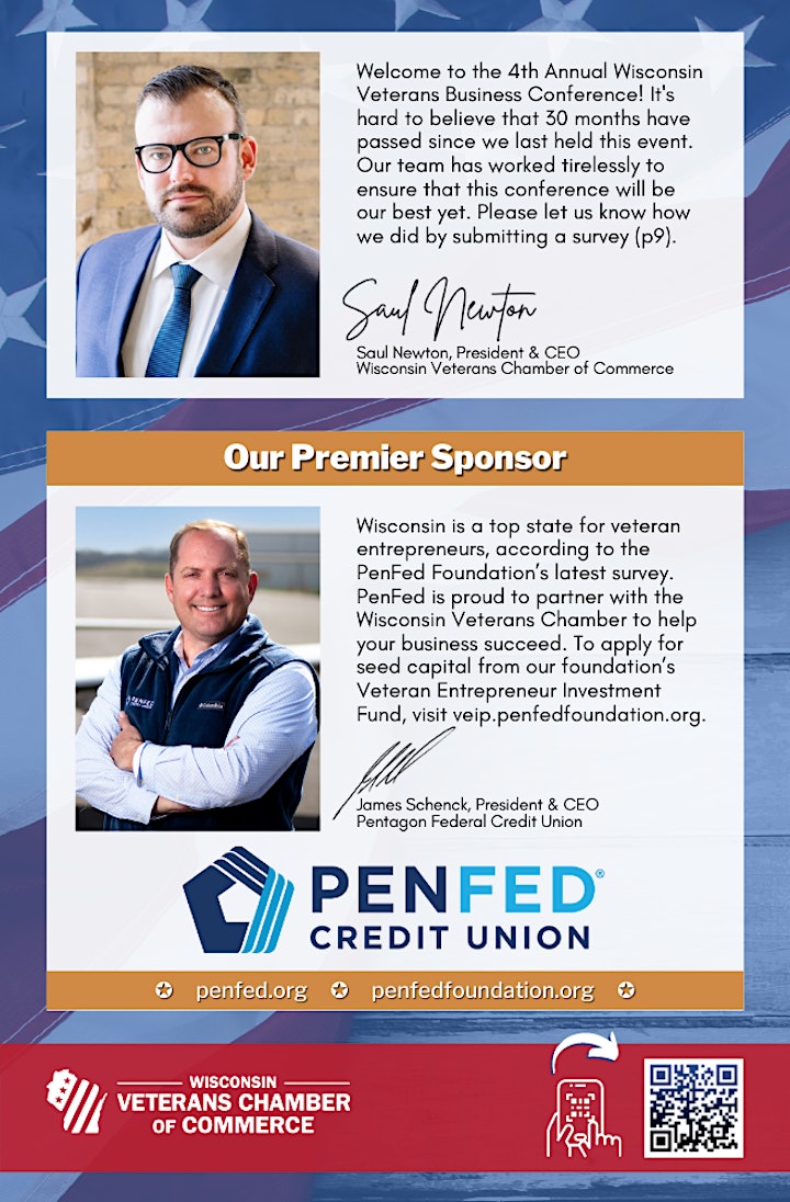 
		2021 Wisconsin Veterans Business Conference - brought to you by PenFed image
