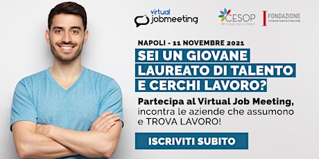 Immagine principale di Virtual Job Meeting Napoli - Novembre 2021 