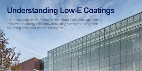 Understanding Low-E Coatings primary image