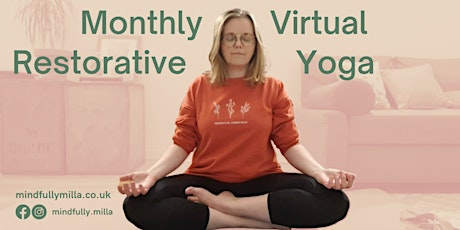 Monthly Virtual Restorative Yoga tickets