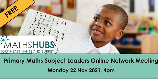Primary Maths Network Meeting for Subject Leaders