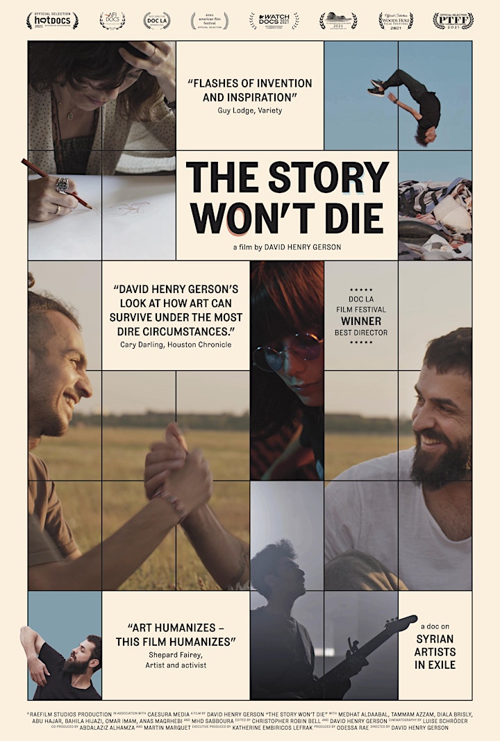 An Amsterdam Advanced Screening of THE STORY WON’T DIE + Live Performances image