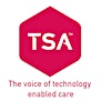 Logotipo de TSA - The voice of technology enabled care
