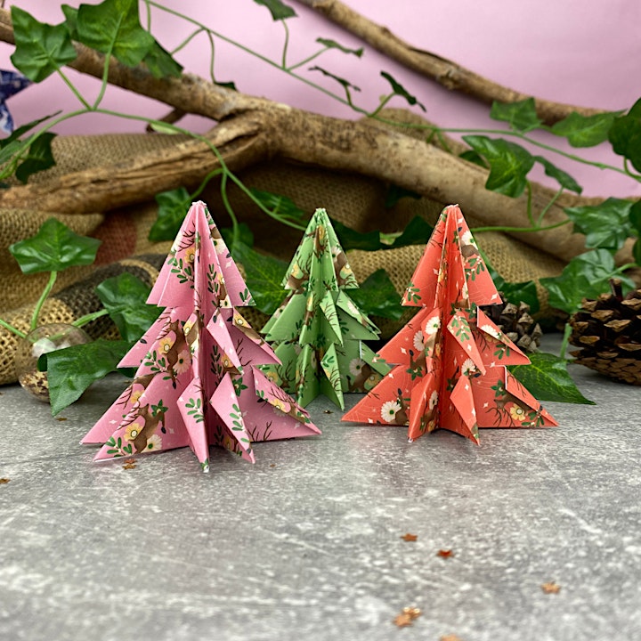 Origami Christmas Tree Creative Workshop image