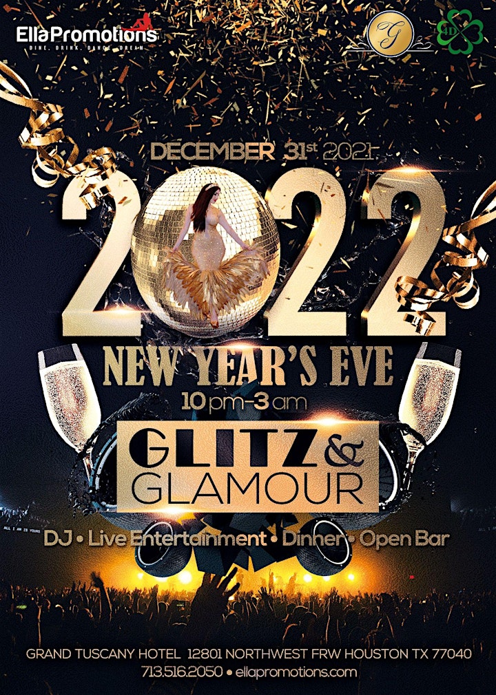 GLITZ AND GLAMOUR New Year's Eve image