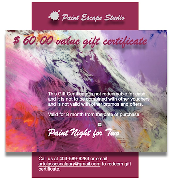 
		Paint Night for Two Gift Card image

