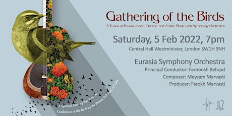 "The Conference of the Birds" by Eurasia Orchestra (ft Farnoosh Behzad) tickets