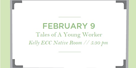 ECC Leadership Workshop Series: Tales of a Young Worker primary image