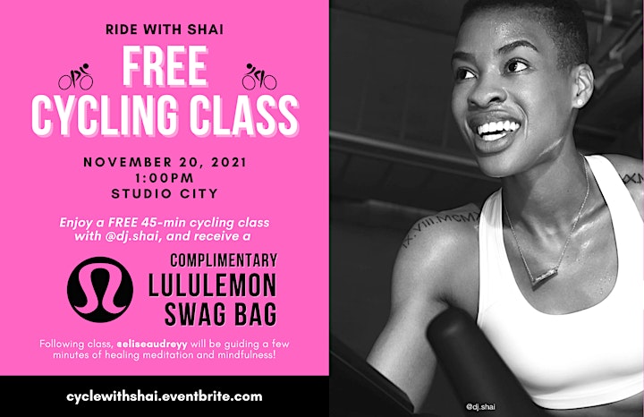 
		FREE Cycling Class with Shai image

