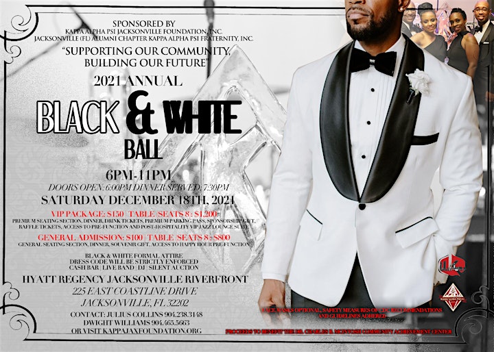 ΚΑΨ Jacksonville Foundation, Inc. Presents the Black & White Ball image