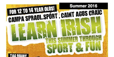 Summer 2016 Sport & Fun "It's on in Con" - Irish Camp primary image