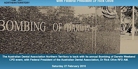 ADANT Bombing of Darwin with Dr Rick Olive primary image