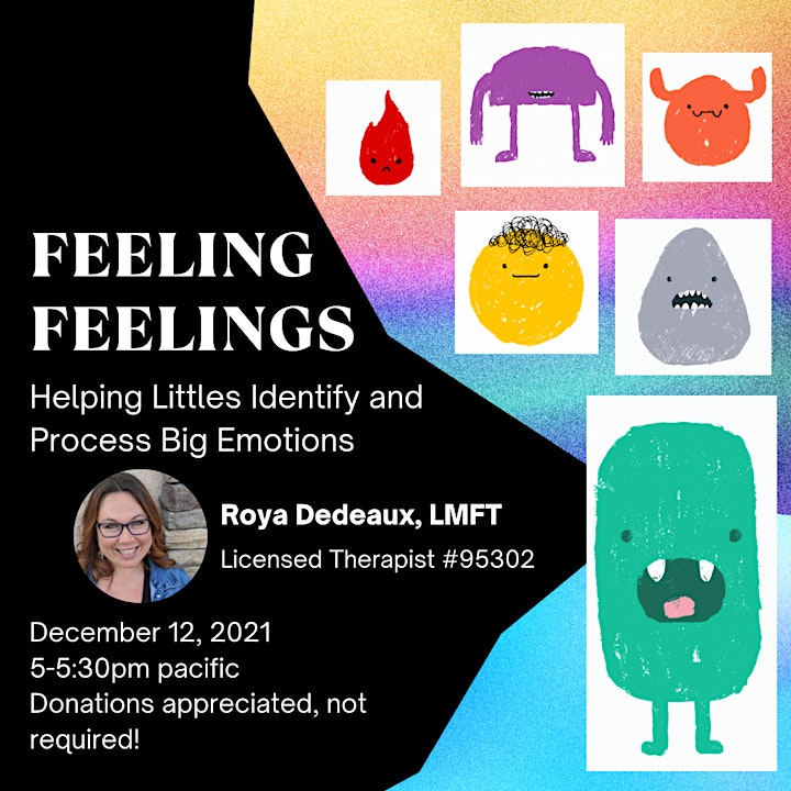 
		Feeling Feelings - Helping Littles Identify and Process Big Emotions image
