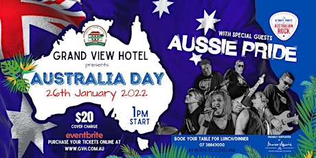 Aussie Pride Australia Day Show 2.0 here at The Grand View Hotel tickets
