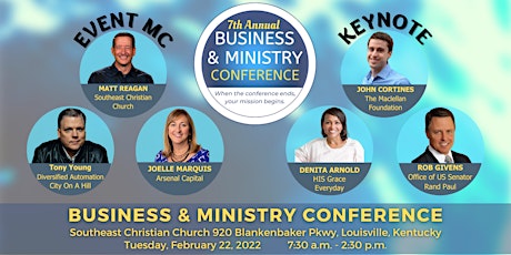 7th Annual Business & Ministry Conference tickets