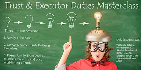 Trust & Executor Duties Masterclass primary image
