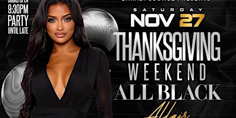 Thanksgiving All Black Affair primary image