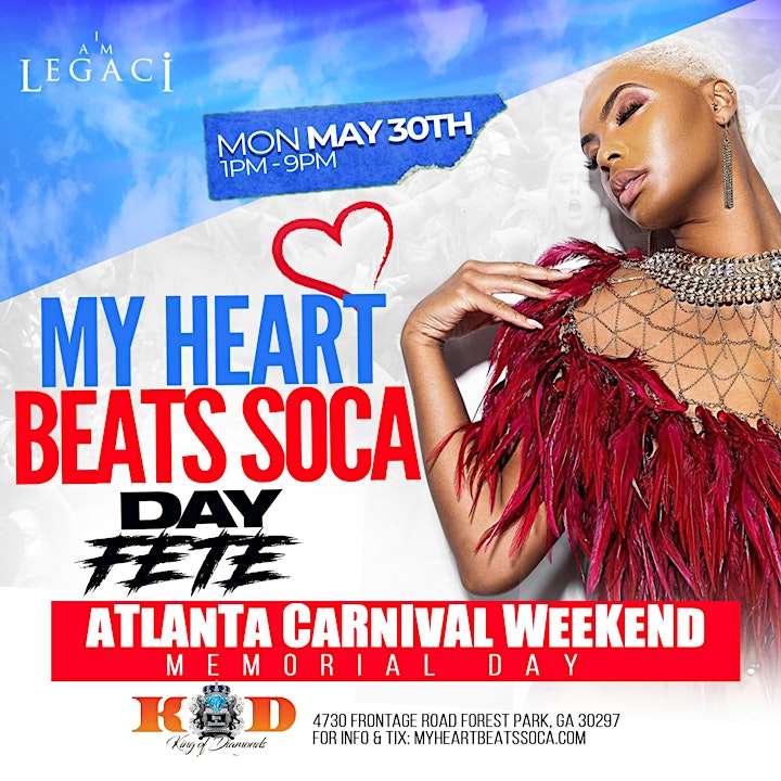 
		MY HEART BEATS SOCA  |  ATLANTA CARNIVAL 2022 MEMORIAL DAY image
