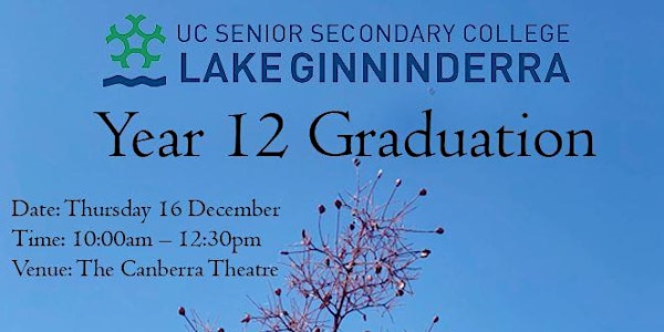 UCSSC Lake Ginninderra Year 12 Graduation