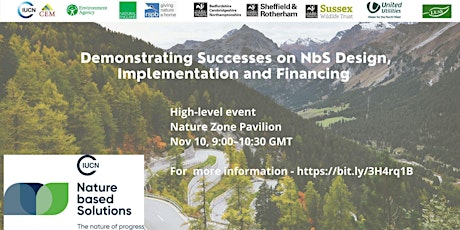 Hauptbild für Demonstrating Successes on NbS Design, Implementation and Financing