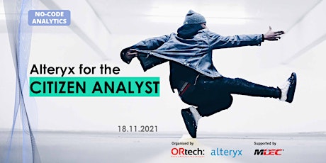 Alteryx for the Citizen Analyst primary image